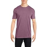 Comfort Colors Men's Adult Short Sleeve Pocket Tee, Style 6030 Berry, XX-Large