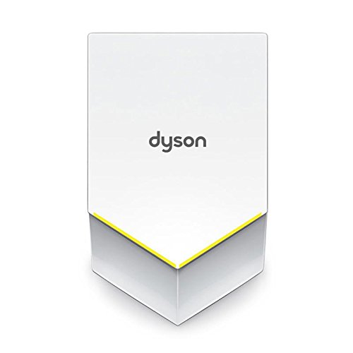 Dyson airblade v hu02-w-lv hand dryer, white abs, 110-1…
