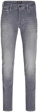 Vaqueros Ajustados para, Grey Denim, 31W / 32L