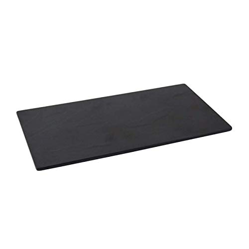 Dalebrook ‎DA868 Platter Slate Black Melamine Oblong 1/3 Size