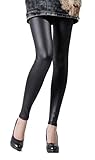 Women'S Faux Leather Leggings Pants