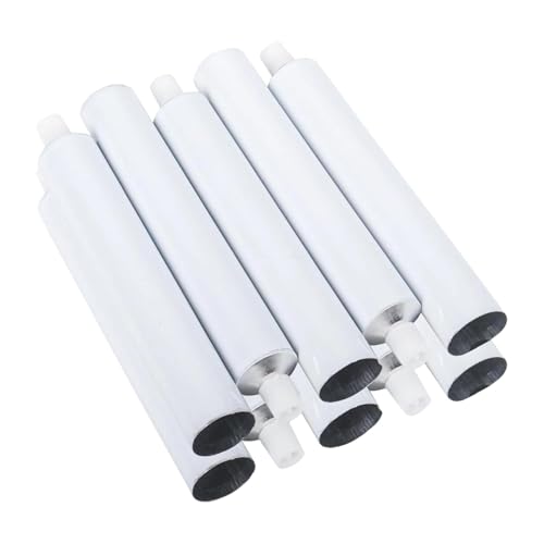 Fancyes 10 Pieces Empty Aluminum Paint Tubes Packing Sample Bottles Artists Portable for Pigments Paints Acrylic Storing