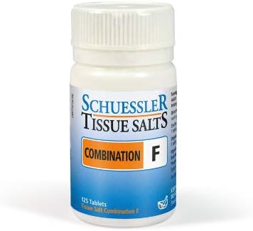 Schuessler | Combination F Tissue Salts Tablets | 5 x 125s (UK)
