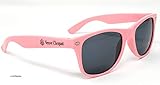 Veuve Clicquot Classic Pink Rose Champagne Plastic Wayfarer Sunglasses