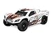 Losi Tenacity SCT Brushless 4WD RC Short Course Truck RTR with DX2E Transmitter with AVC (Battery and Charger Not Included), 1/10 Scale (White/Orange)