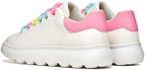 J PUFFYPOP Girl A Sneaker, Bianco/Rosa, 33 EU