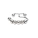 Moldiy Shower Curtain Hooks, Double Glide Shower Rings Brushed Nickel - Set of 12