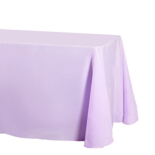 LinenTablecloth Rectangular Tablecloth, 90 x 156", Lavender