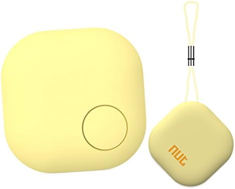 Key Finder Anti-lost Tag FANTASIA Bluetooth Cell Phone Wallet Bags Pet Tracker Nut 3s Locator with App Control for iPhone / iPod / iPad / IOS Android Devices (Yellow)