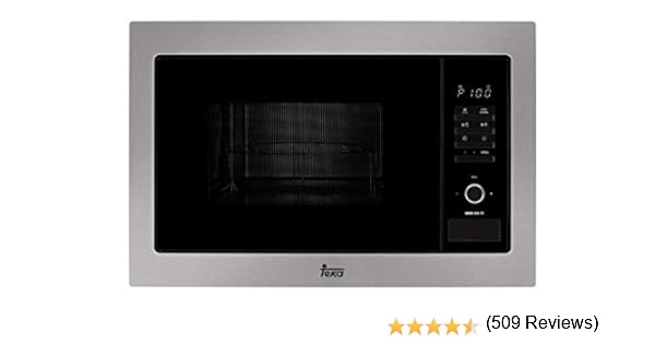 Teka MWE 255 FI Microondas con grill, 1450 W, Otro, Gris y negro ...