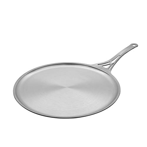 SOLIDTEKNICS nöni 11inch Skillet Lid/Crêpe Pan TwoinOne Seamless