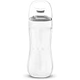 SMEG BGF03 Bottle to Go with Blades - Compatible with SMEG BLF03 Countertop Blender, 20 oz Capacity, Portable Smoothie & Juice Accessory for Busy Lifestyles, BPA-Free, Stainless Steel Blade Included