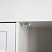 Homfa Bathroom Floor Cabinet, Off White (White)