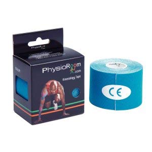 PhysioRoom 5m Kinesiology Tape | Therapeutic Elastic Sports Tape KT | Muscle Support & Compression Injuries & Sprains Recovery | Kinetic Tape Choice of Size & Colour