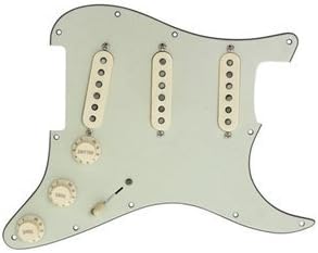 Twilight Lindy Fralin Vintage Hot Stratocaster Strat Aged White on Mint Green Regular 11 Hole with Bassplate and Blender Pot Or Any Color Any Hole Pattern!