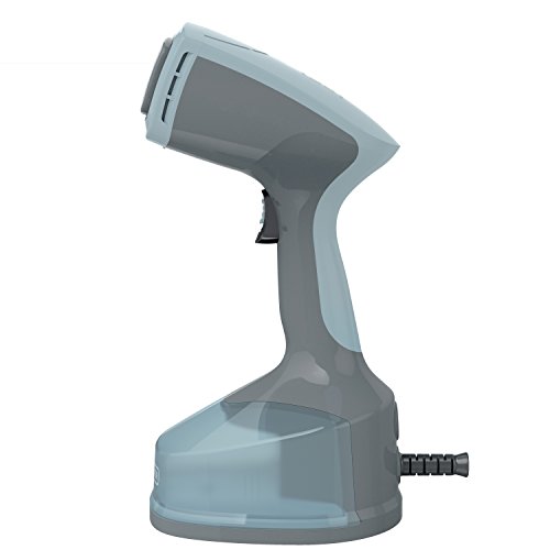 BLACK+DECKER 1400W Advanced Handheld Steamer, 3 Attachments, Gray/Blue, HGS200