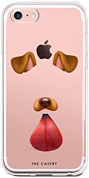 The Casery Dog Filter iPhone 6 Matte Finish Clear Slim Fit Cell Phone Case