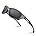grey matte frame with black lens