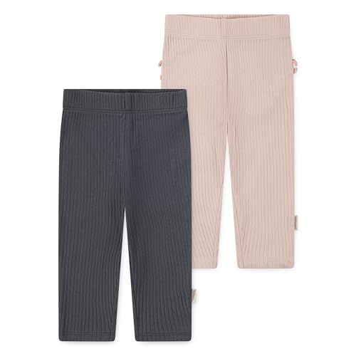 2 Pack Pant Set Juego de Pantalones, Multicolor, 3 Meses para Bebés