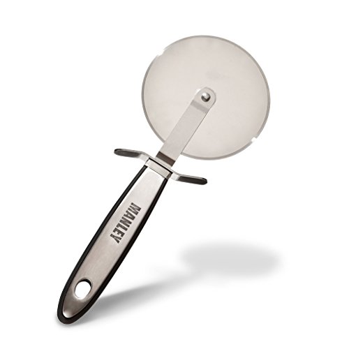 Manley Stainless Steel Pizza Cutter - 4" Wheel