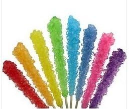 Purple Rock Candy on Sticks Wrapped 12 units by Squire Boon Vill