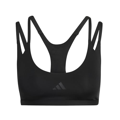 Femme Optime Workout Strappy Light Support Bra, Black, XS