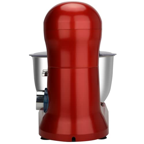 FRIGIDAIRE ESTM020RED Retro Electric Stand Mixer, 4.75 Quart / 4.5L, 8 Speeds with Whisk, Dough