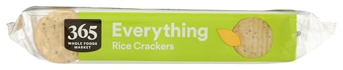 365 BY WHOLE FOODS MARKET, EVERYTHING RICE CRACKERS, 3.6 OUNCE