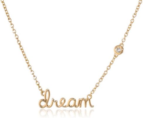 Shy by SE "Dream" Necklace with Diamond Bezel