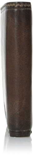 FRYE Men's Logan Antique Pull Up Billfold, Dark Brown, One Size