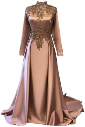 wedding party muslim party dresses with cape sleeves covered usa Modest Muslim White Wedding Dresses with Cape -