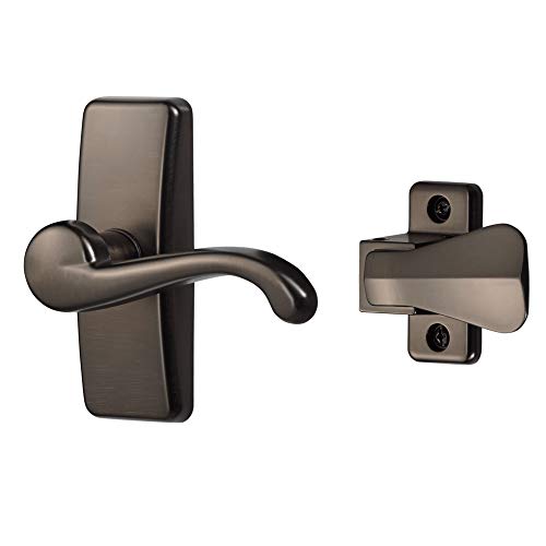Ideal Security Inc. SKGLWORB GL Lever Set For Storm and Screen Doors A Touch of Class, Easy to Install Oil Rubbed Bronze