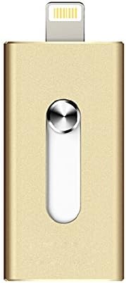QWDZH [iOS9 Compatible] Mobile USB Flash Drive with Lightning Connector for iPad 4/Air/Mini, iPod Touch 5, iPhone 5 5S 5C 6 6 Plus, 64G