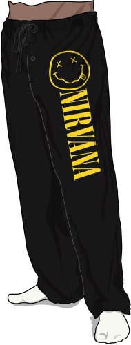 Nirvana Smiley Lounge Pants (Large)