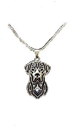 Artisan Dog Jewellery Labrador Retriever Pendant collectable Gift with 18 inch Chain in Silver - Free P&P