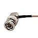 Eonvic 75 Ohm BNC Male Right Angle RG179 Coax Cable For BMCC BMPC Hyperdeck Cameras - 12