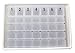 XL Monthly 31 Day Pill Organizer with Individual Weekly Organizers and Two Pill Box Storage Trays (AM/PM) BPA Free Unconditional Guarantee