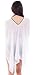 Simplicity Women's Chiffon Sheer Summer Beachwear Cover-Up Caftan / Tunic