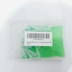 Pzsmocn 100 Pieces/50 Sets M5*20 mm PC Transparent