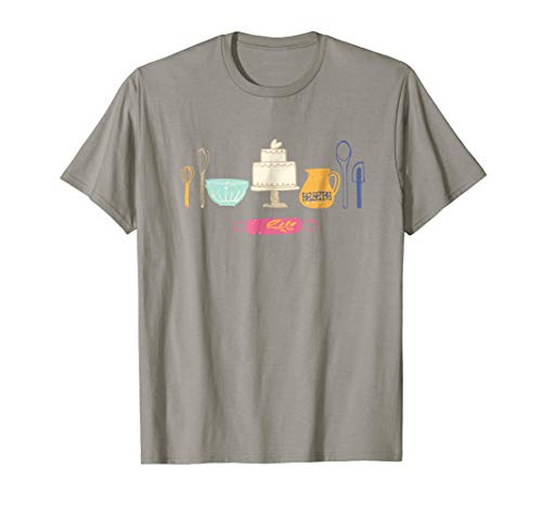 COOKING and BAKING T SHIRTSLove Baking Bakers Tools Fun Gift T Shirt, Lt T-Shirt