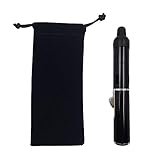 Portable Metal All in One Pipe for Herb Leaves, Detachable (Black)