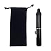 Portable Metal All in One Pipe for Herb Leaves, Detachable (Black)