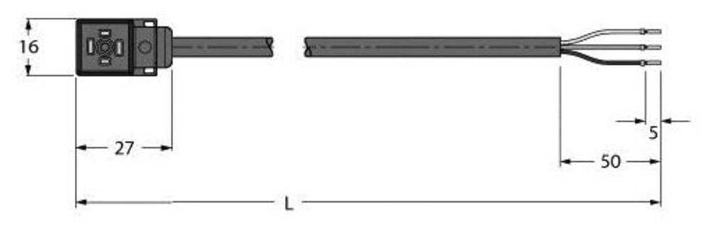 Turck VC8S02-A80E-2/TXL Valve Connector Type C 6606683 VC8S02-A80E-2/TXL 6606683 Contents: 1