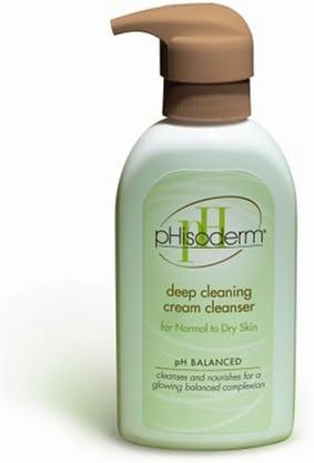 Phisoderm Deep Cleaning Cream Cleanser, for Normal to Dry Skin, 6 fl oz (177 ml)
