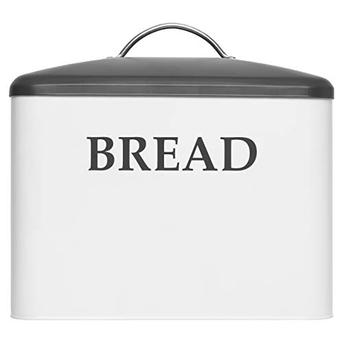 Buy Extra Large Bread Box Bread Boxes For Kitchen Counter Holds 2