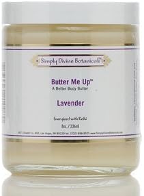 Butter Me Up Lavender Hand and Body Butter 8 oz by Simply Divine Botanicals