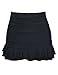 Nonwe Women's Swimwear Plus Size Ruched Shirred Bikini Swim Skirt with Brief
