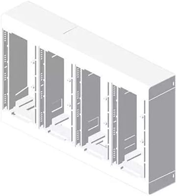 Unex 85043-2 U24X Caja para 8 Mecanismos, Blanco: Amazon.es: Industria, empresas y ciencia