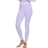 Duofold Women's Mid Weight Wicking Thermal Legging, Lilac Wash, Small