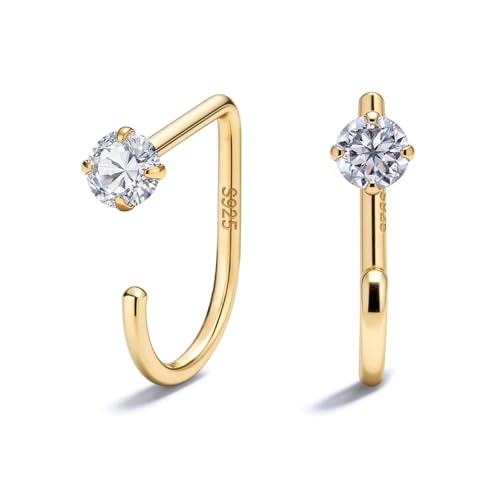 Sanglarst Backless Half Hoop Earrings
